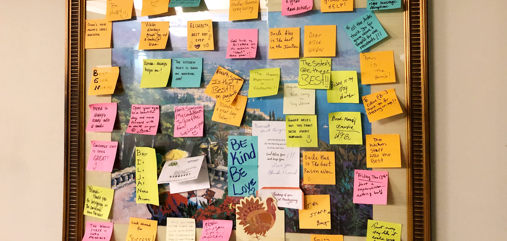 Chatham Creates Wall of Kindness - Juniper Communities