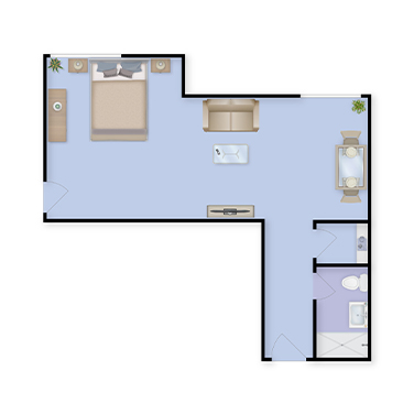 Juniper-Mother-meadville-floorplan-deluxesuite-studio