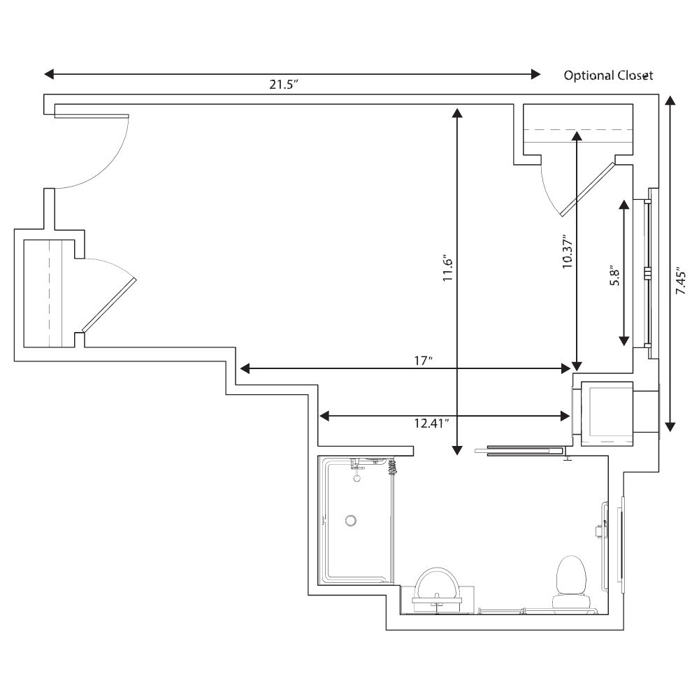 Floor Plan - Companion Suite